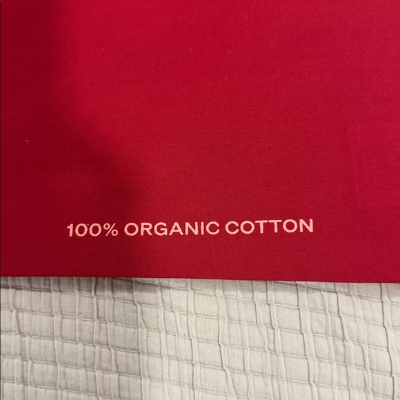 Marimekko Unikko Poppy 60th Anniversary Tote Bag 100% Organic Cotton Red Coral - Picture 5 of 5